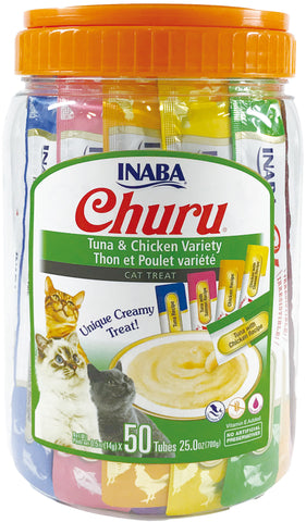 Inaba Churu Tuna Chicken Variety Pack Cat Treats Pet Valu