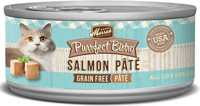 Merrick Purrfect Bistro Salmon Pate Premium Canned Cat Food ROVR