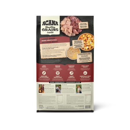 ACANA Premium Large Breed Dog Food | Healthy Grains Formula | 10.2 kg Bag 🇨🇦