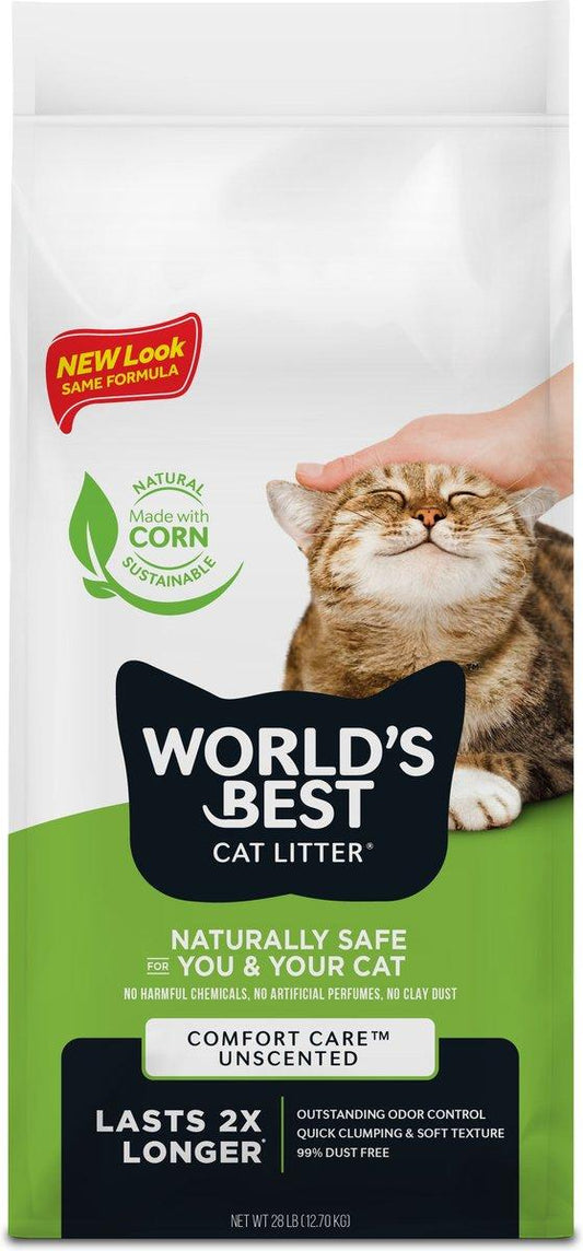 World's Best Premium Cat Litter | Original Series Unscented Clumping Cat Litter