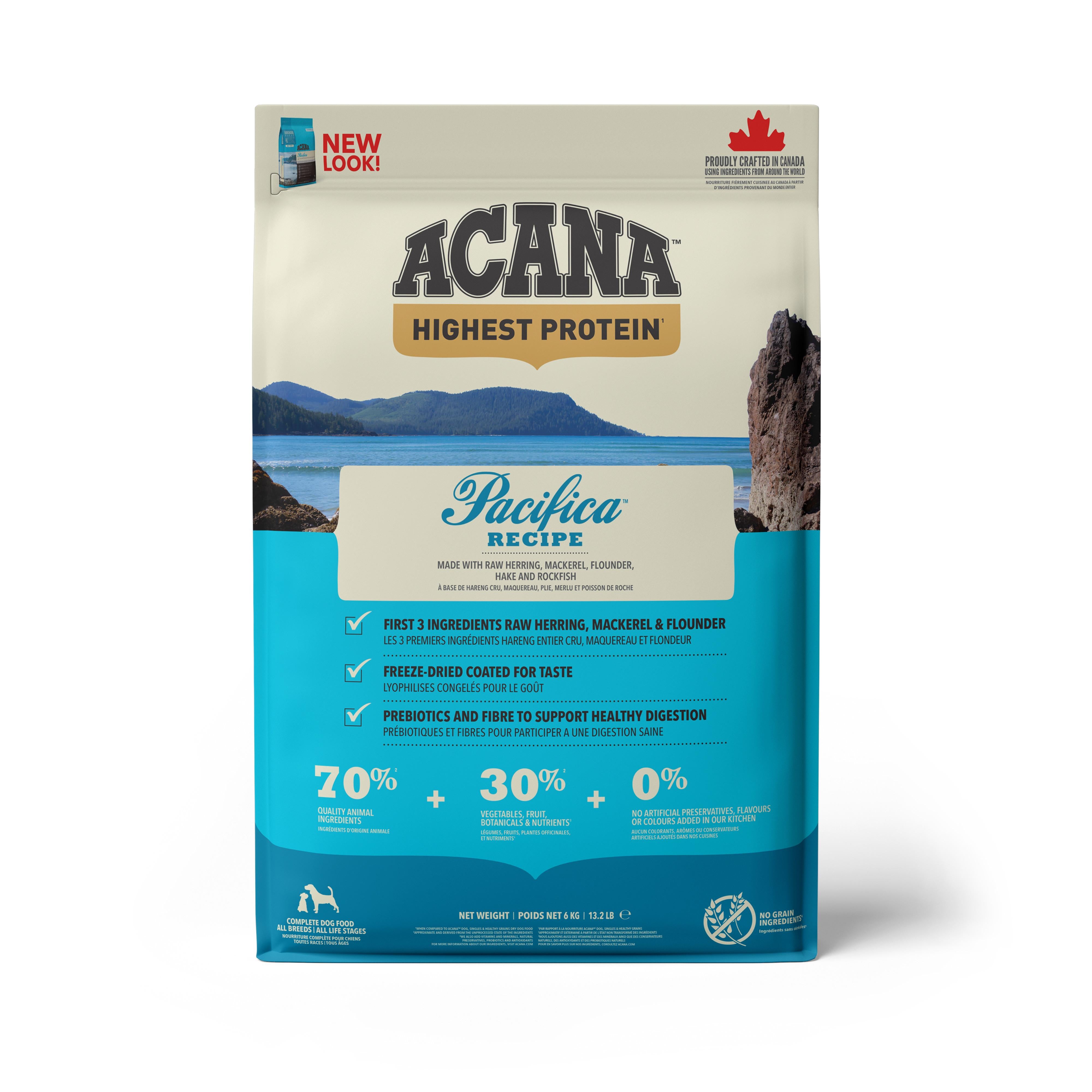 Acana Dog Food Highest Protein Pacifica Grain Free Formula